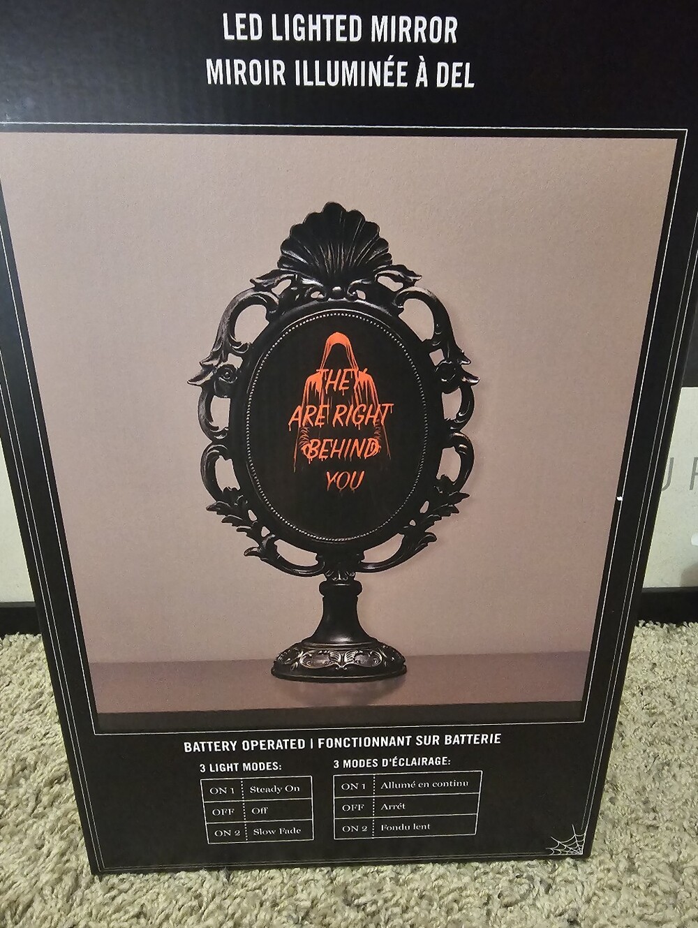 Martha Stewart Led Lighted Mirror  They Are Right Behind You